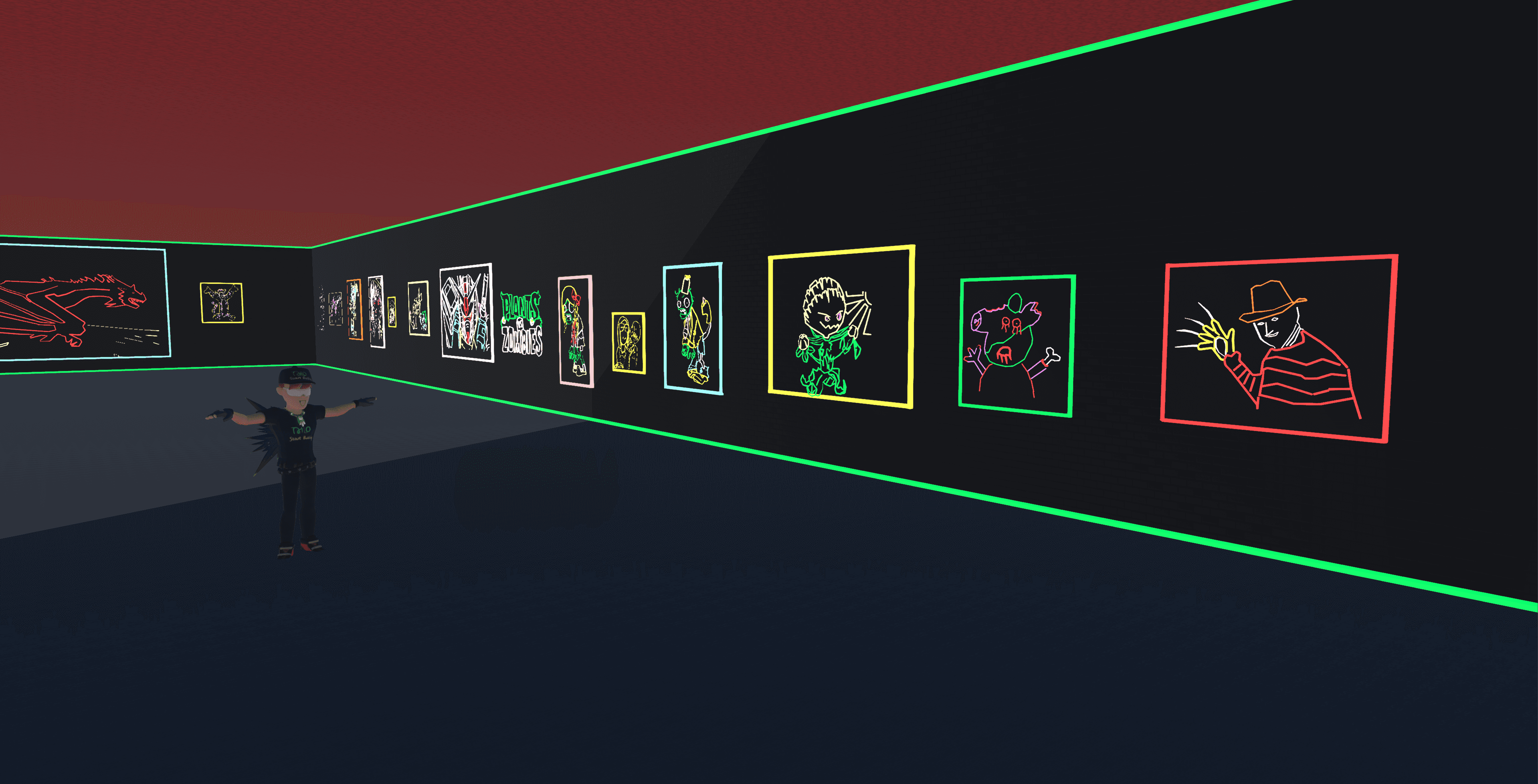 Neon Outlines by Thumper