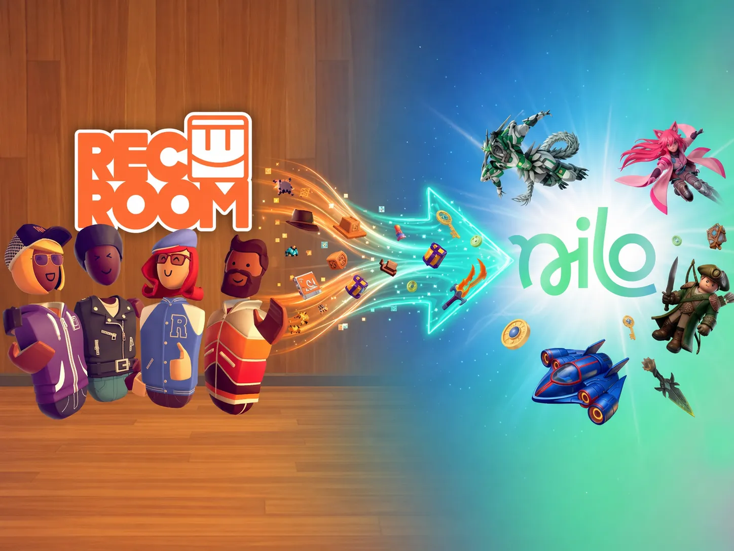 Rec Room worlds transferring into Nilo